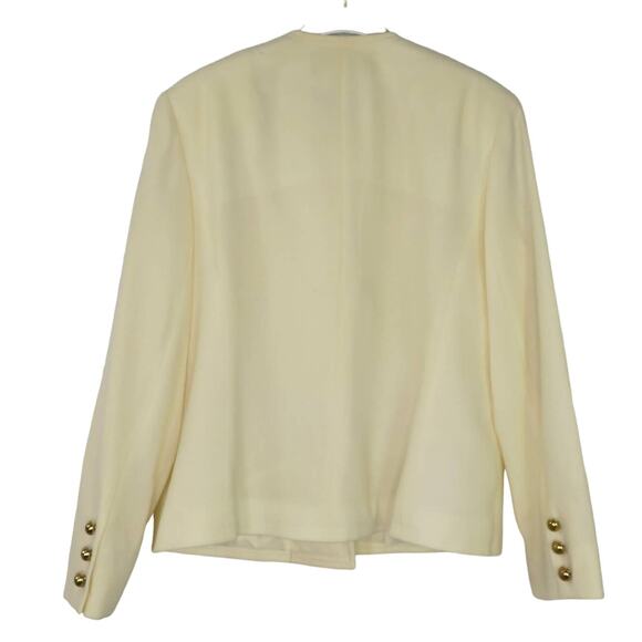Herbert Grossman Vintage Union Made Jacket Cream Vintage Jacket Small Twee Glam - Picture 4 of 10
